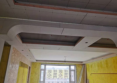 綠色家園T8號樓，210平米歐式風(fēng)格，木工施工完畢現(xiàn)場